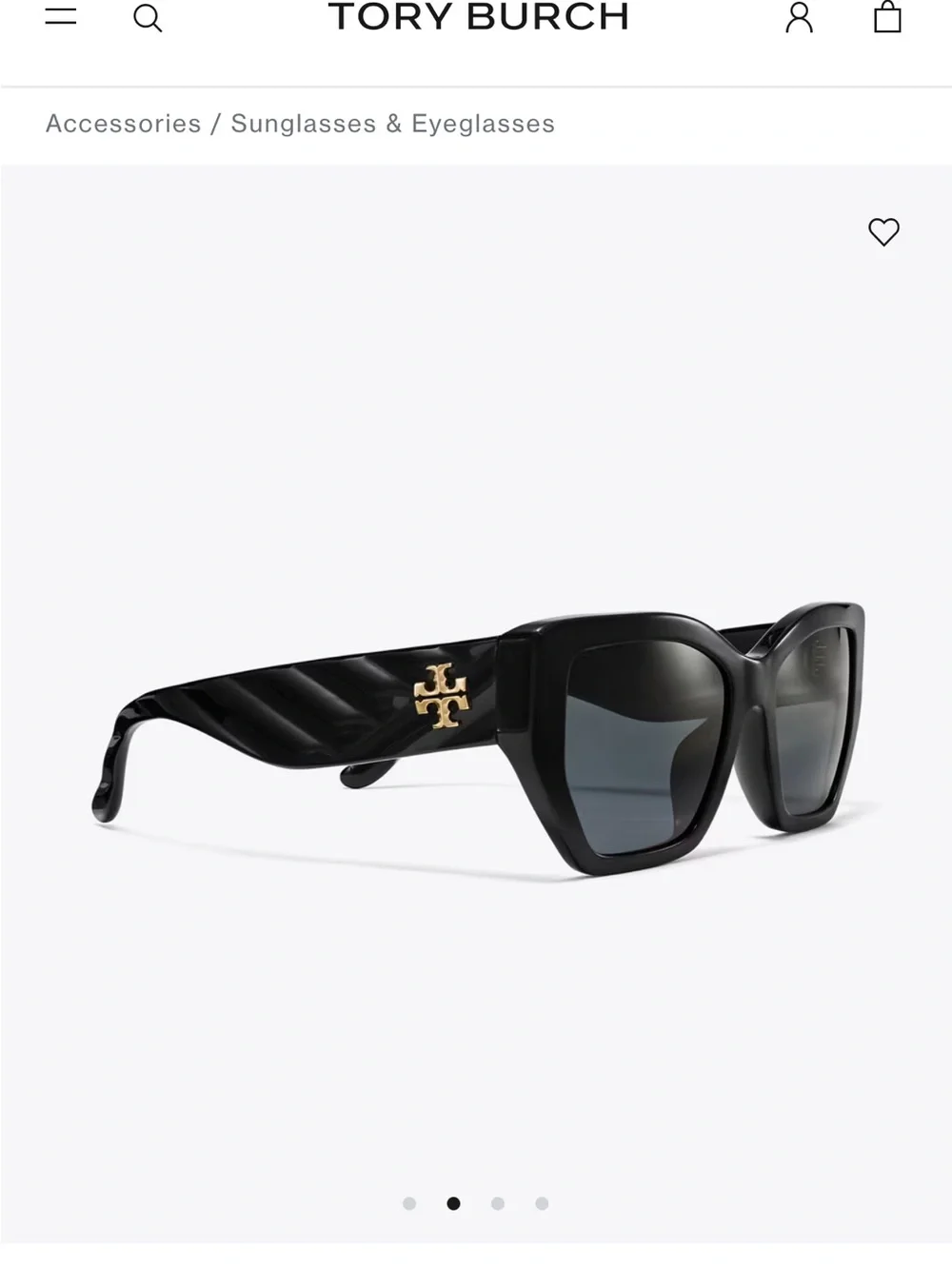 Tory Burch KIRA OVERSIZED GEOMETRIC SUNGLASSES